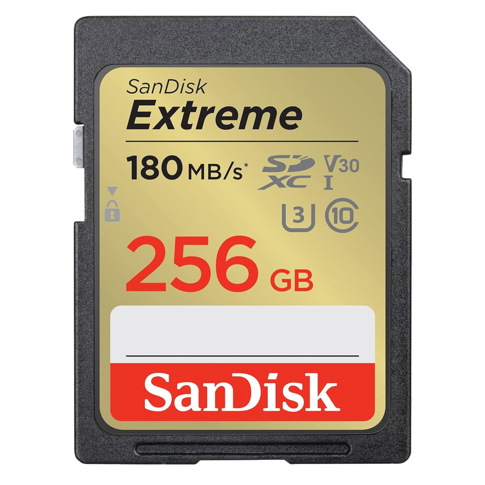 256GB Extreme SDXC