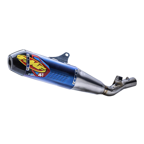 Anodized Titanium 4.1 RCT Slip-On Muffler