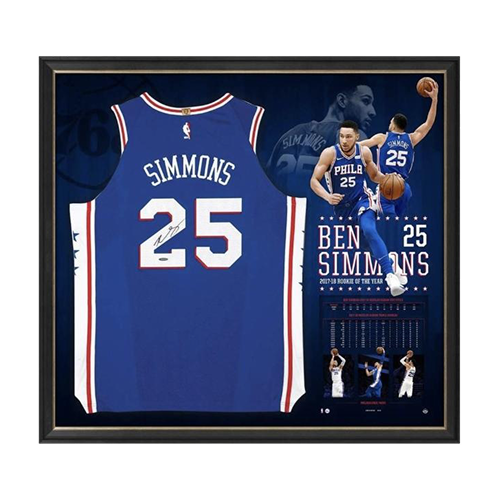 Ben Simmons Signed Rookie of the Year Jersey