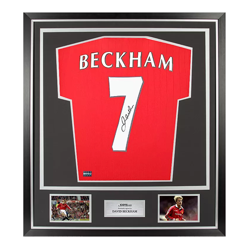 David Beckham Back Signed Manchester United 2022-23