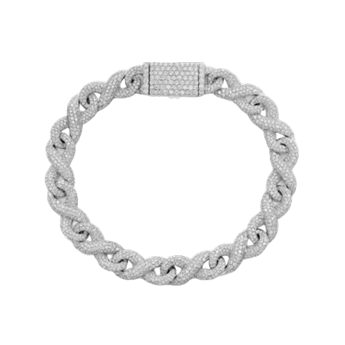 Diamond Bracelet 14k Solid Gold 7.00ctw