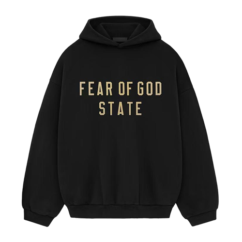 Essentials Fleece Hoodie Black