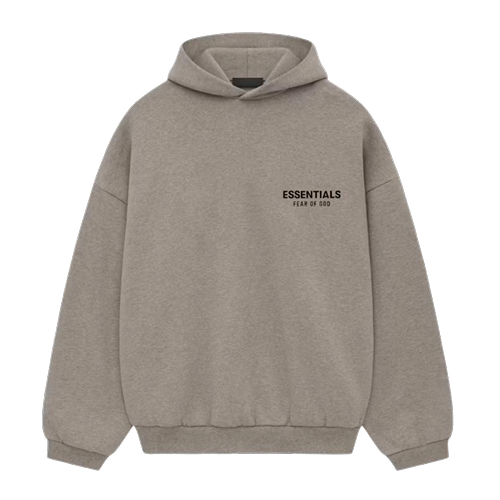 Essentials Fleece Hoodie (FW24) Heather Grey