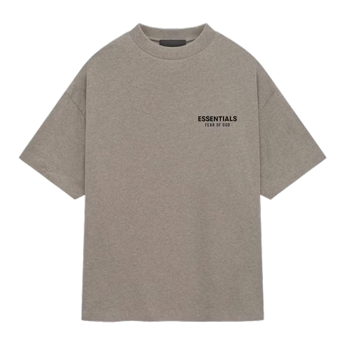 Essentials Jersey Crewneck T-Shirt Heather Grey