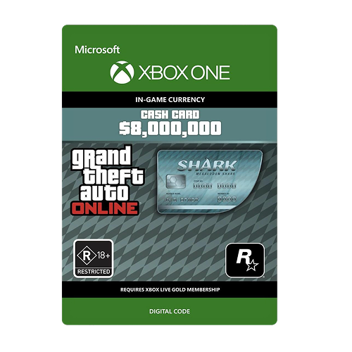 Grand Theft Auto V: Megalodon Shark Card - Xbox One