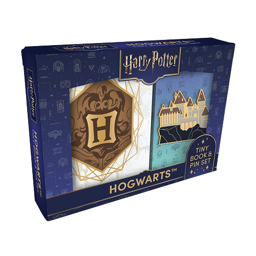 Hogwarts Tiny Book and Pin Set