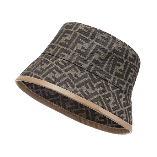 Jacquard FF Fabric Bucket Hat