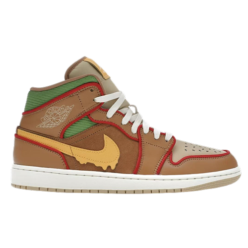 Jordan 1 Mid SE Cheeseburger