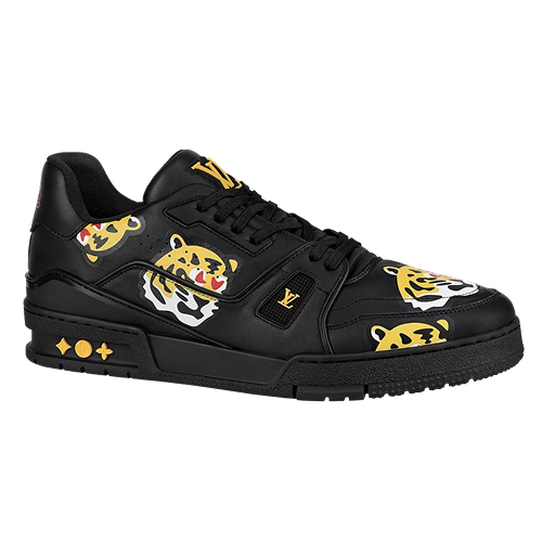 LV Trainer Nigo Black Tiger Monogram