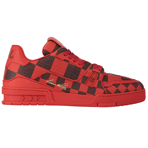 LV Trainer Sneaker Damier Pop