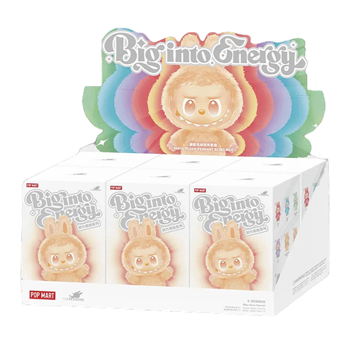 Labubu V3 Big into Energy Series Vinyl Plush Pendant Blind Box