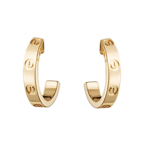 Love Hoop Earrings