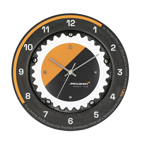 McLaren Brake Disc Clock
