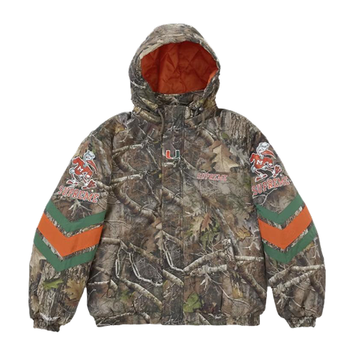 NCAA Hooded Stadium Jacket Woodland Camo