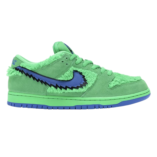 SB Dunk Low Grateful Dead Bears Green
