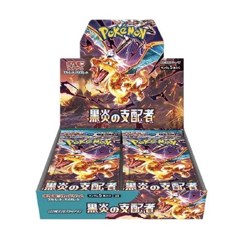 Scarlet & Violet Expansion Pack Ruler of the Black Flame Booster Box (JP)