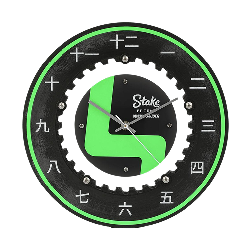 Stake Sauber F1 Team Brake Disc Clock