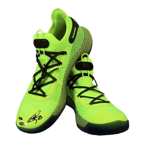 Stephen Curry Signed Shoes