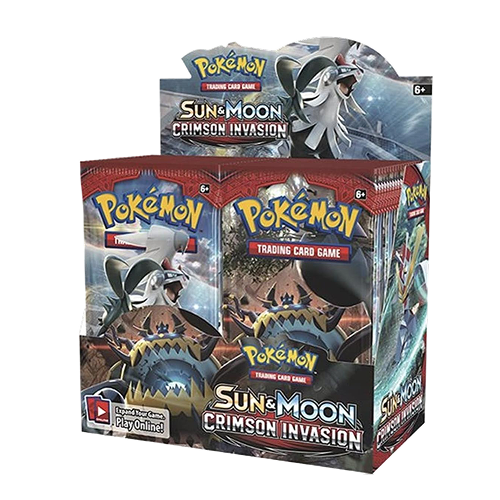 Sun & Moon Crimson Invasion Booster Box