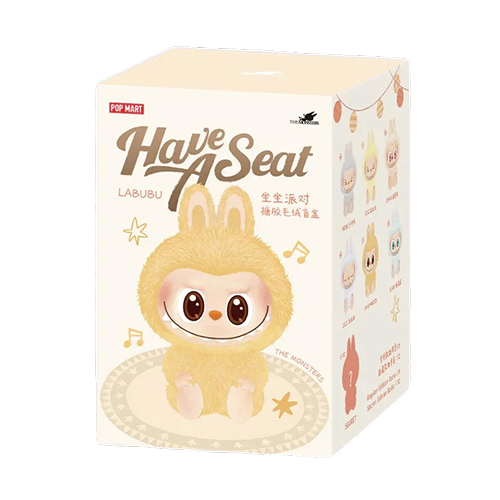 The Monsters Labubu Have A Seat Series Plush Pendant Blind Box