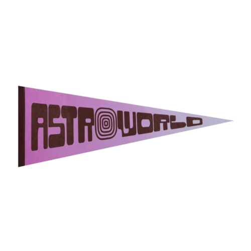Travis Scott Astroworld Pennant