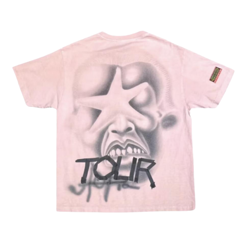 Travis Scott Utopia Circus Maximus Pink Star Tee