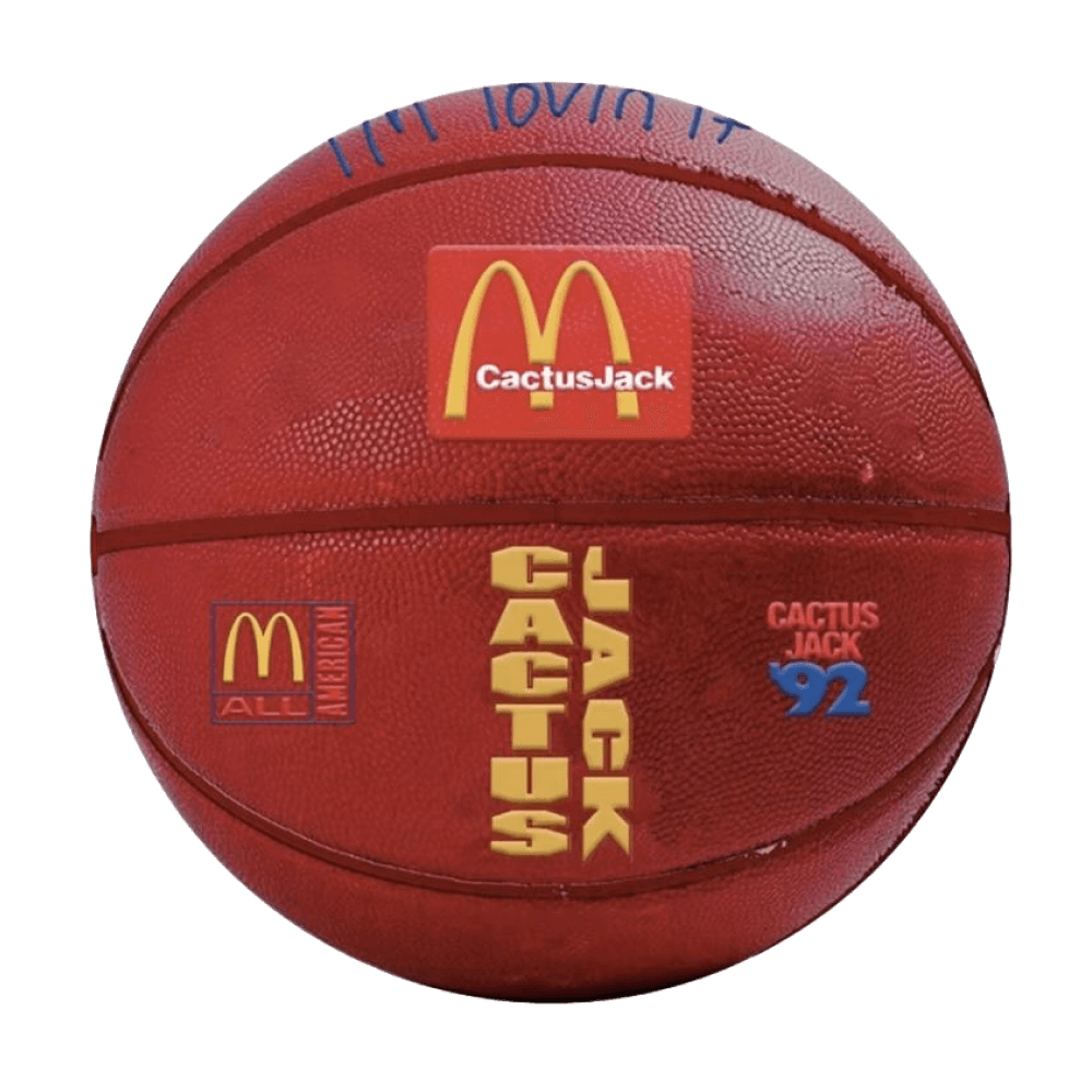 Travis Scott x McDonalds All American 92' Basketball