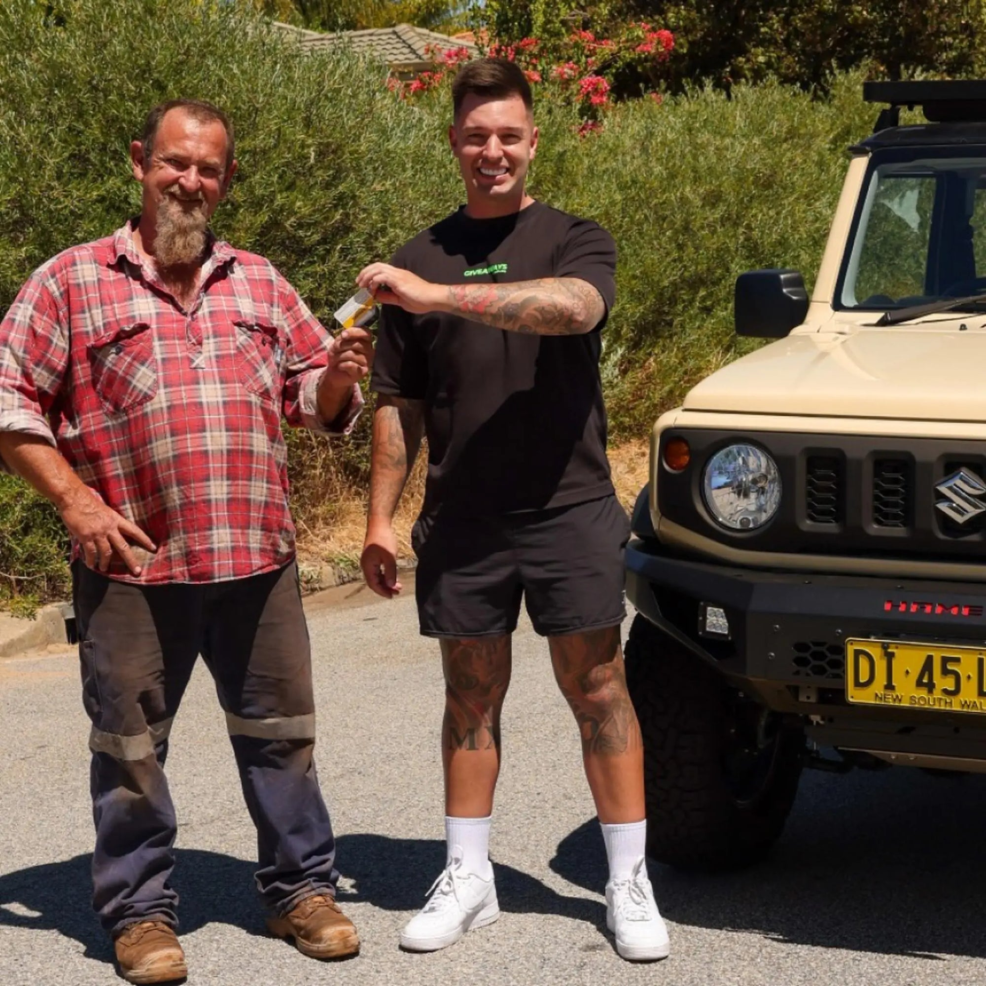 DAVE T. WON A SUZUKI JIMNY LITE