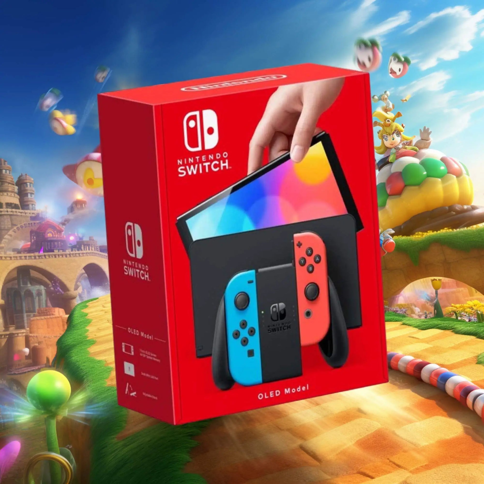 Jacqueline C. Won A Nintendo Switch (OLED Model) Neon #2