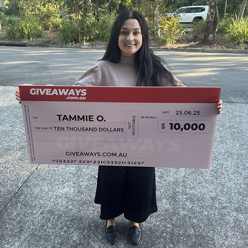 Tammie O. Won $10000 Cash #10