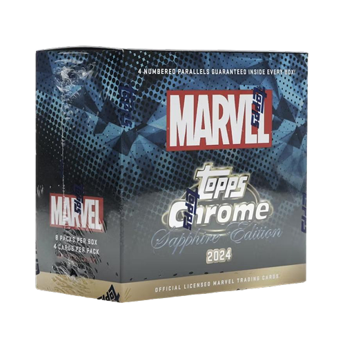 2024 Topps Chrome Sapphire Marvel Hobby Box