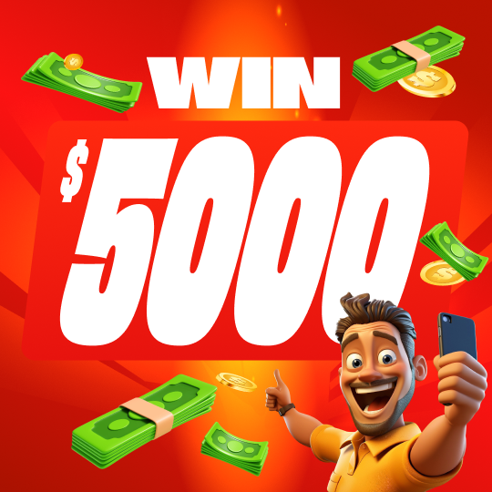 Win $5000 Cash #13