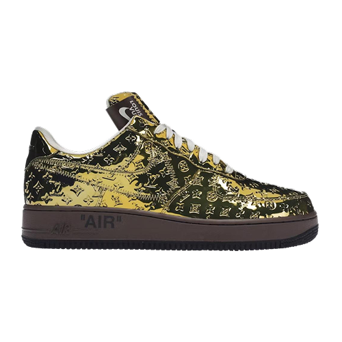 Air Force 1 Low By Virgil Abloh Metallic Gold