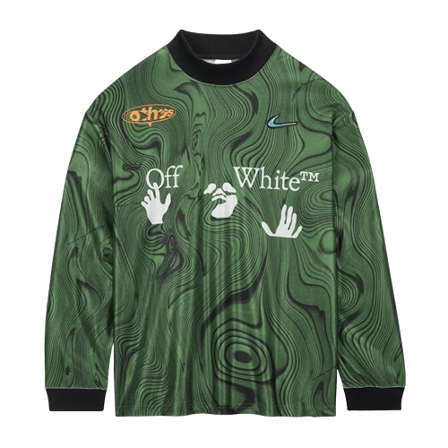 Allover Print Jersey Kelly Green