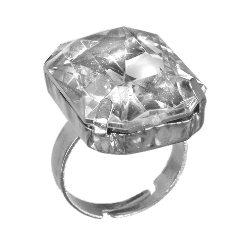 Faux Diamond Ring