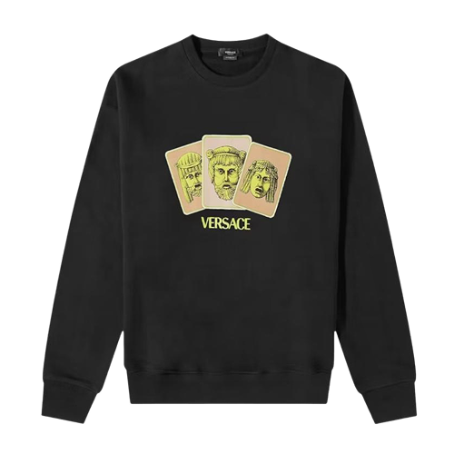 Greek Masks Crew Sweatshirt