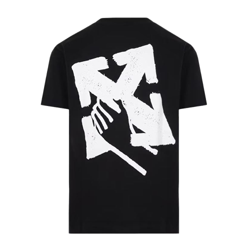 Hand Arrow Slim T-shirt Black