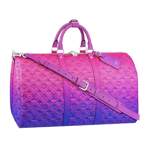 Keepall 50B Taurillon Illusion Blue/Pink