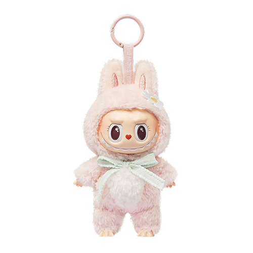 Labubu Mokoko Close to Sweet Vinyl Plush Doll Pendant Keychain