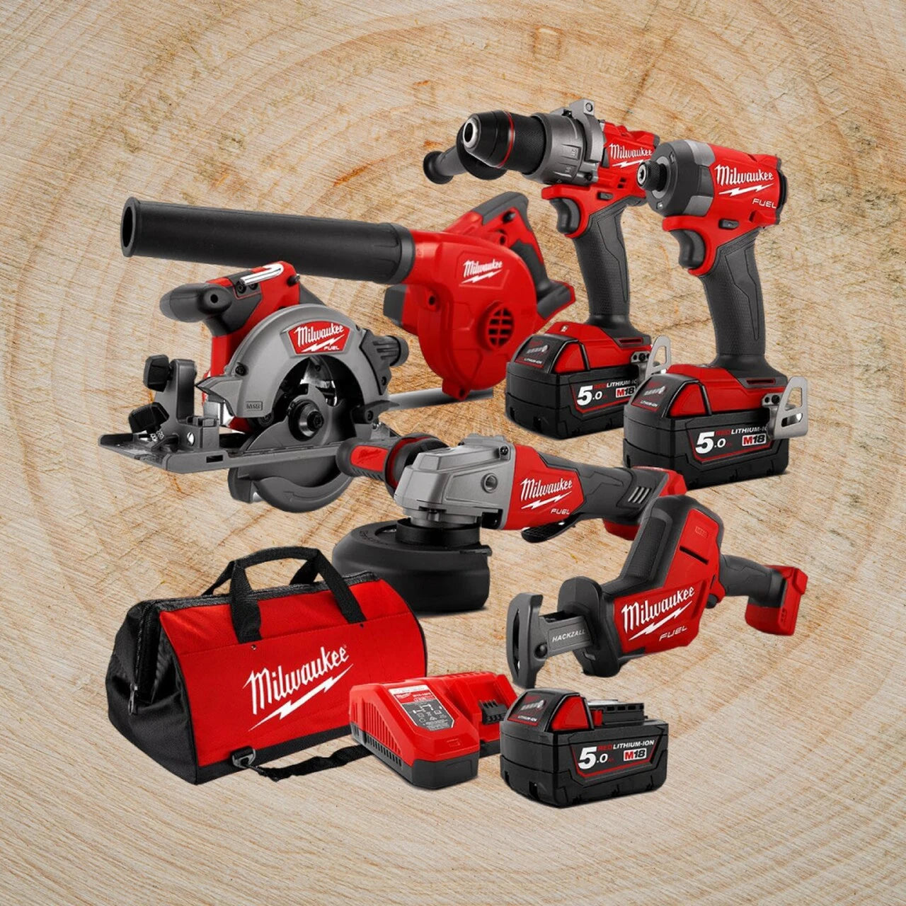 Win a Milwaukee 18V 6pcs Combo Kit #3