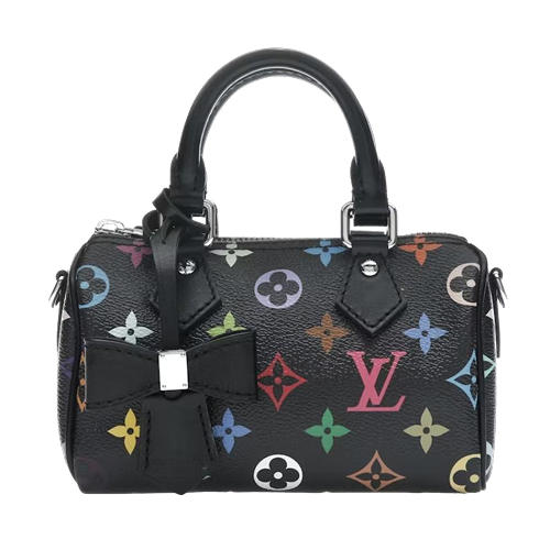 Nano Speedy Black Multicolored