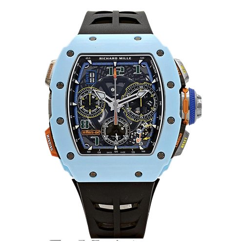 RM 65-01 Automatic Chronograph Pastel Blue Quartz