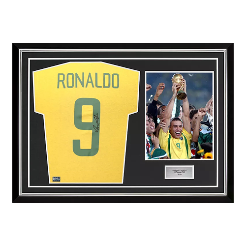 Ronaldo Back Signed Brazil