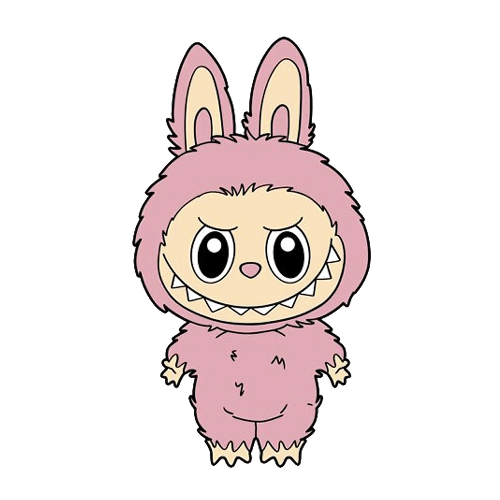 The Monsters Labubu Macaron Series Lychee Berry Sticker