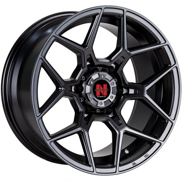 Nomad Sabbath 18x9 6x114.3 Matte Black