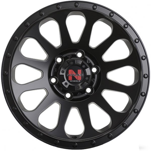 Nomad Victim 17x9 6x139.7 Matte Black