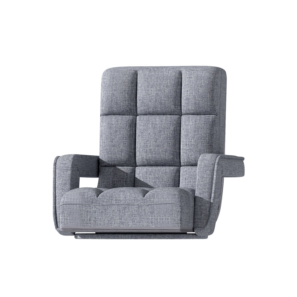 Artiss Floor Lounge Sofa Bed Swivel Grey
