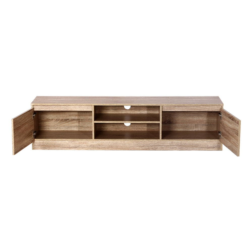 Artiss TV Cabinet Entertainment Unit 160cm Pine Charles