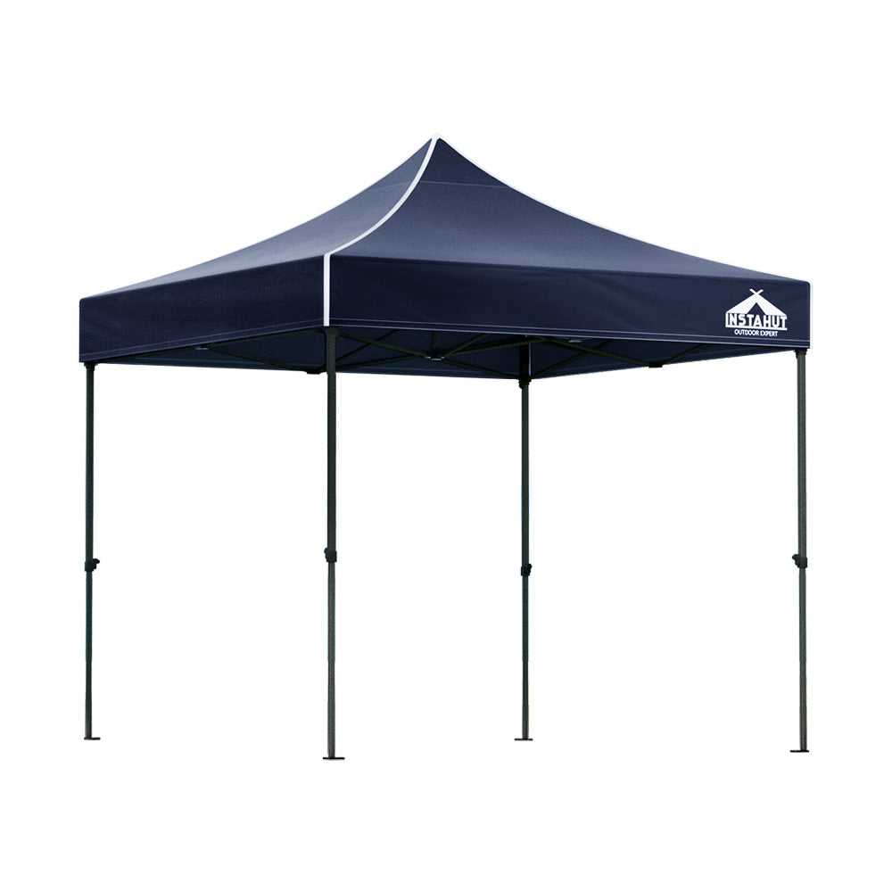 Instahut Gazebo Pop Up Marquee 3x3m Folding Tent Wedding Outdoor Camping Canopy Gazebos Shade Navy