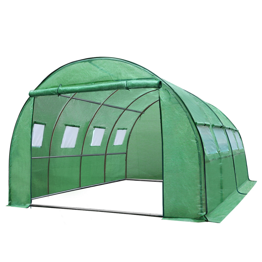 Greenfingers Greenhouse 4x3x2M Walk in Green House Tunnel Plant Garden Shed Dome